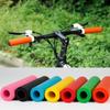 Bicycle Handlebar Cover Silica Gel Grips Cuffs Mtb Anti Slip Grip Tricycle Scooter Handlebar For Kids Biking Bicycle Accessory