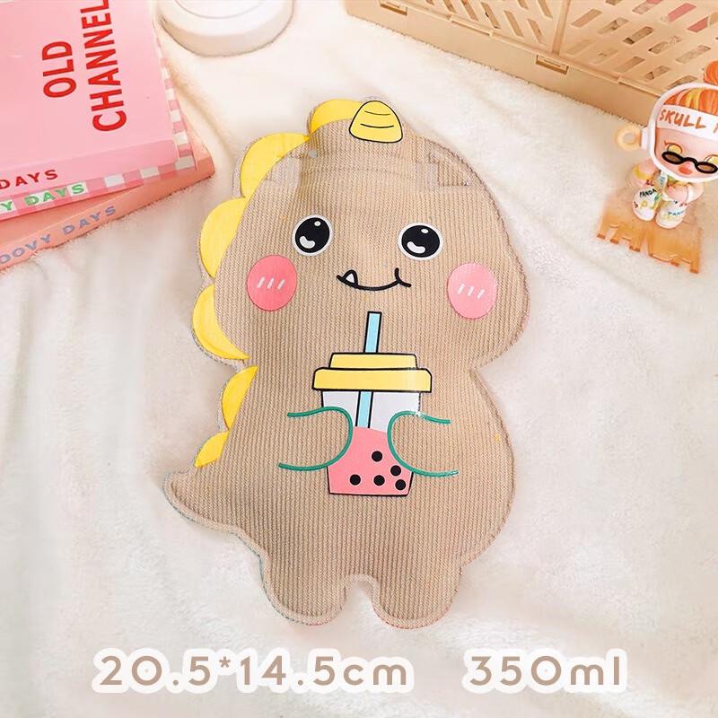 Cartoon Plush Water-filled Hand Warmer Bag