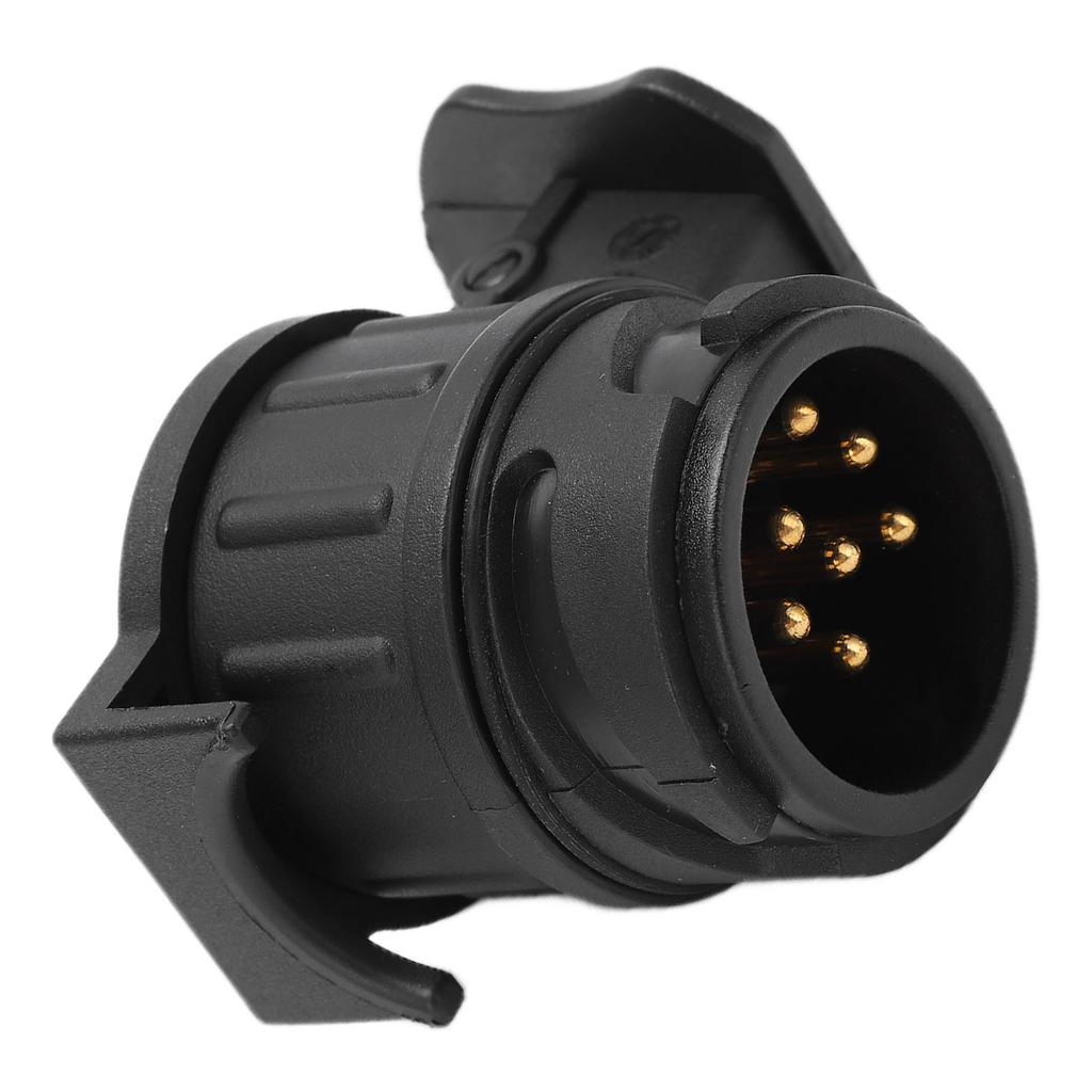 12V Anhängeradapter Stecker 13-polig auf 7-polig Anhängerkupplung Abschleppstecker Konverter Zubehör für Wohnwagen