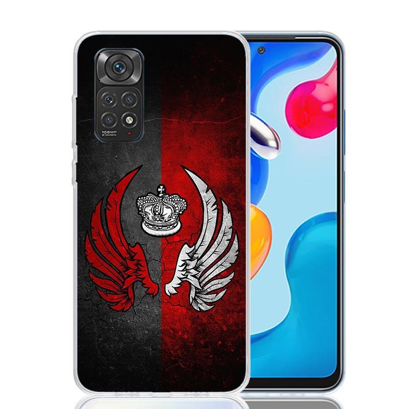Poland Flag Phone Case For Xiaomi Redmi Note 15 14 13 12S 12 Pro Plus 11S 11E 11 11T 10S 10 Art Soft Pattern Cover Redmi Note 14