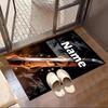 Custom Name Personalized Demon Slayer Print Carpet, Versatile Home Decor Rug, for Playroom, Apartment, Balcony, Entryway, Hallway Gift
