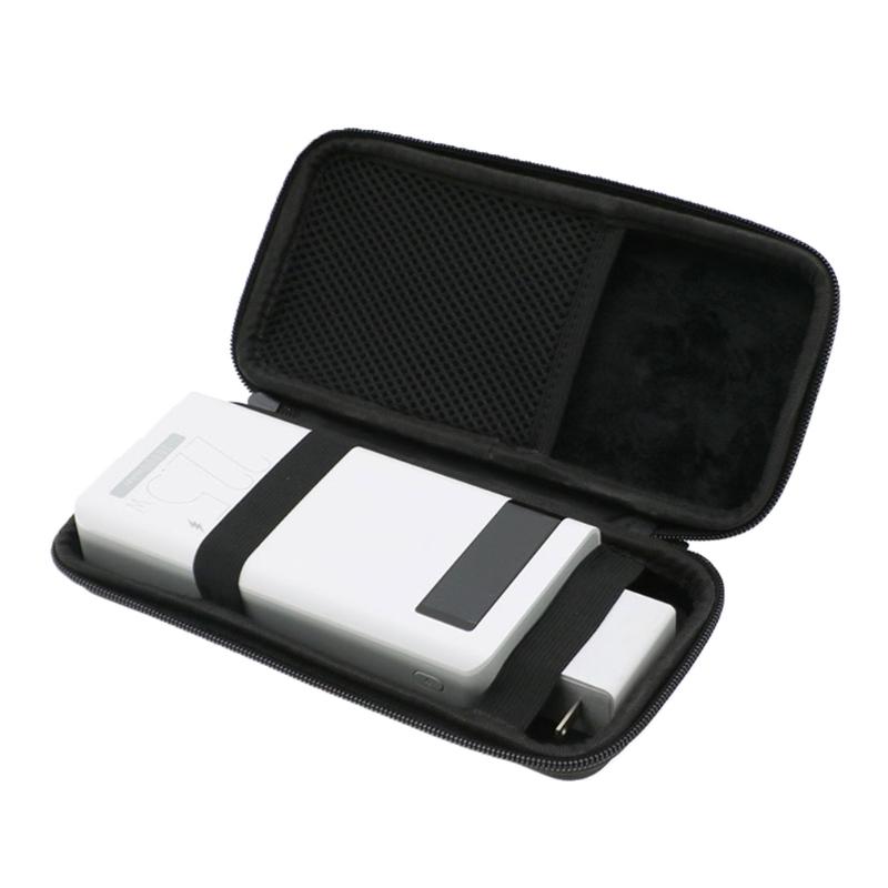 Scratch Resistant Case for ROMOSS Mobile Power 30000mAh Splashproof Storage Bag with Pocket Protable Shockproof Hard Box