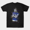 Men's Black Casual Soccer Tee Sketch Mbappe Crossed Arms Goal Celebration Print For French Foo