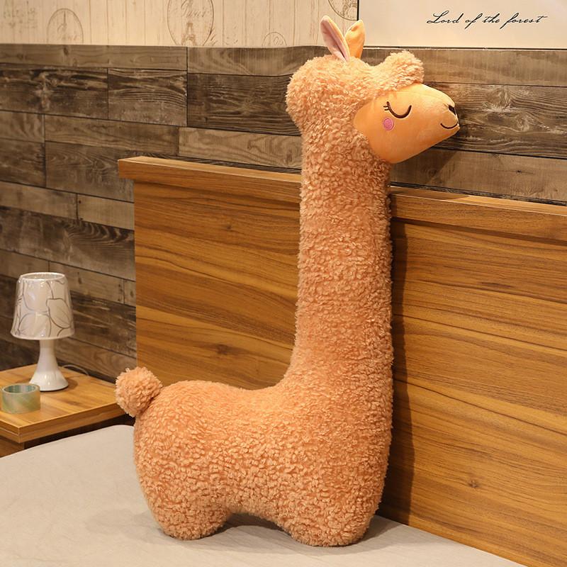 Animal Alpaca Cartoon Wool Toy Little Sheep Doll Girl Sleeping Companion Gift