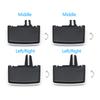 1/2/4PCS Car Air Vent Middle Left Right AC Vent Grille Paddle Clip Slider For Mercedes Benz E Class Cabriolet Coupe W207 E350