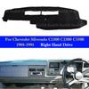 For Chevrolet Silverado C1500 C2500 C3500 1988-1994 Dashboard Cover Dash Board Sunshade Protective Mat Anti-Slip Pad Carpet