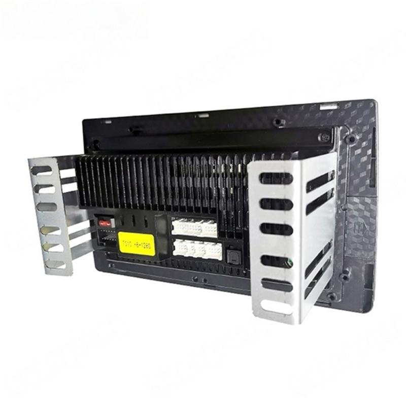 Metal Car DVD Mounting Bracket Set Car Double DIN Installation Kit For 2DIN Head Units With 8 Screws Included