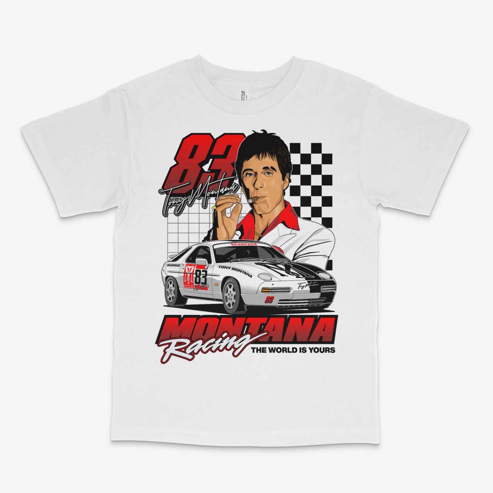 Montana Racing White Tee S разноцветный