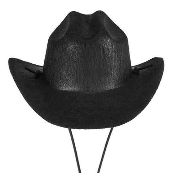 Pet Hat Fashion Western Style Dogs Cowboy Hat Adjustable Cats Headwear Cosplay Outfit Prop Pet Supplies