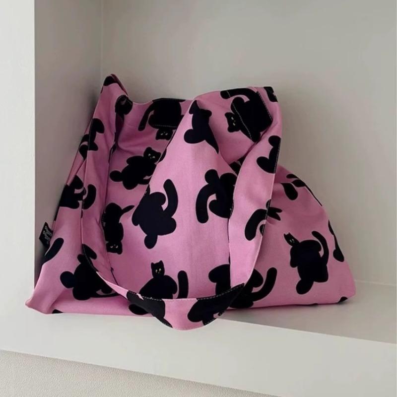 Single-shoulder Handbag, Artistic Large-capacity Tote Bag