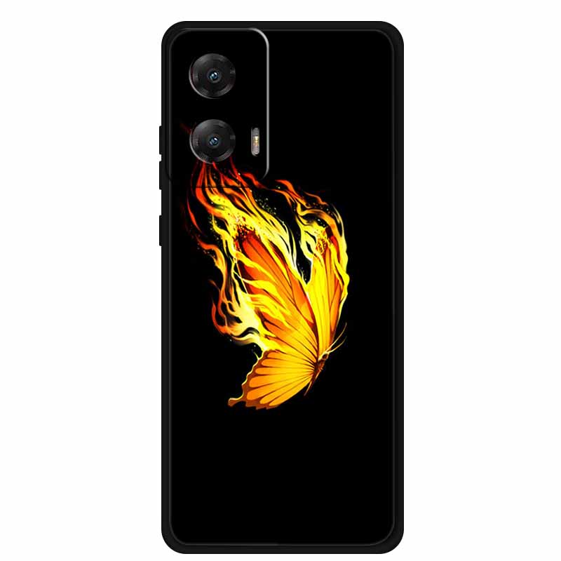 For Moto G85 5G Case TPU Animals Soft Silicone Back Cover Phone Cases For Motorola Moto E14 MotoG85 Wolf Protective Cool funda