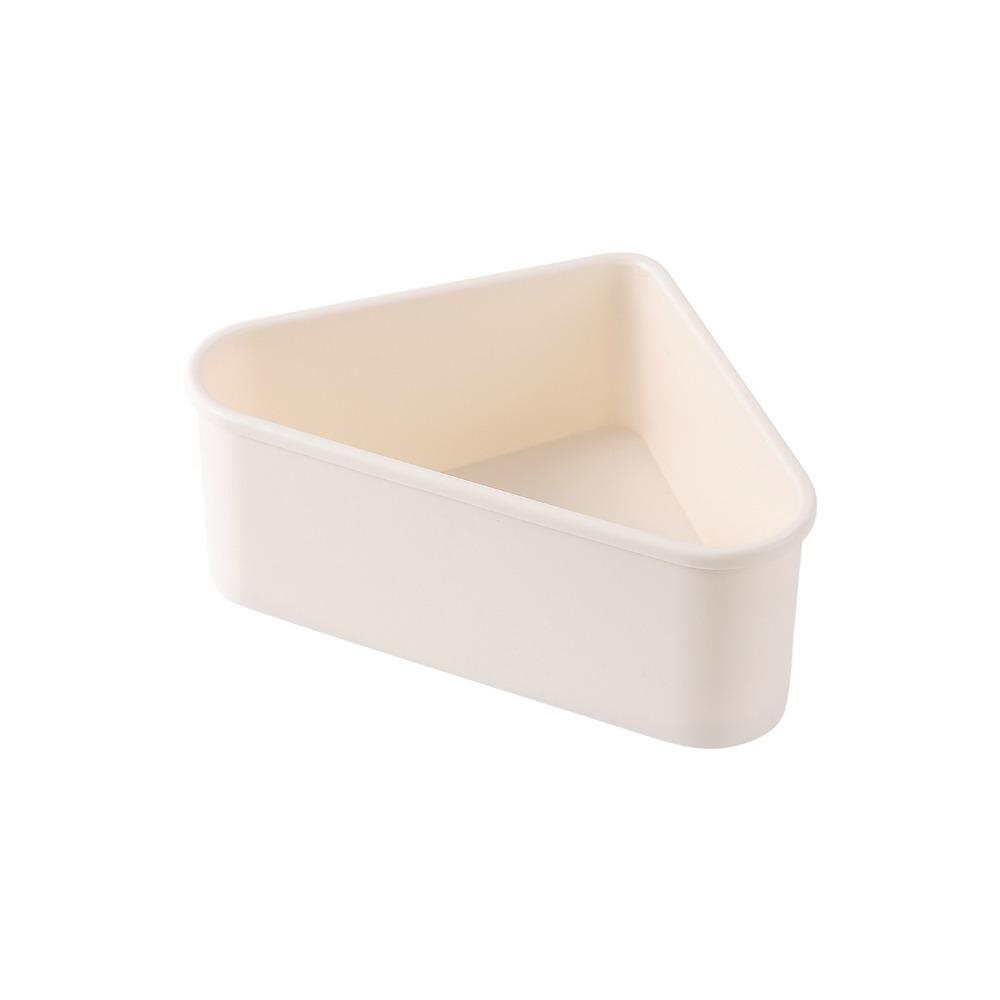 Compact Faucet Drainage Basket Triangle Shaped Triangle Sink Filter Rack  Household Use
