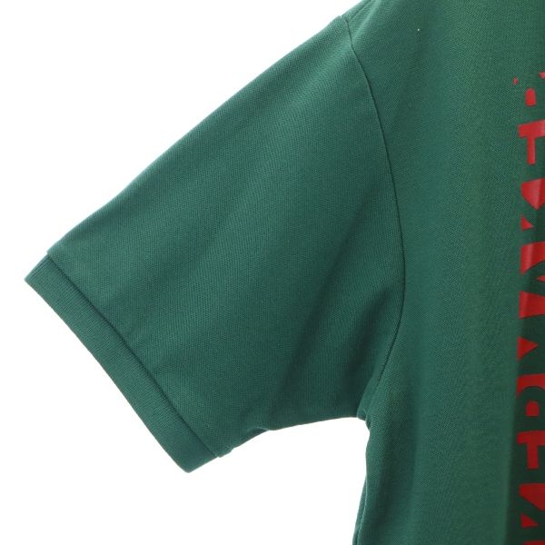 Unused VAST222 19ss Made In Japan SHAKER Short Sleeve Polo Shirt 2 Green Men's Used
