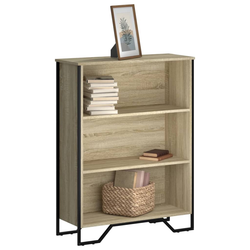 Bookshelf Sonoma Oak 80 x 31 x 106 cm Particleboard