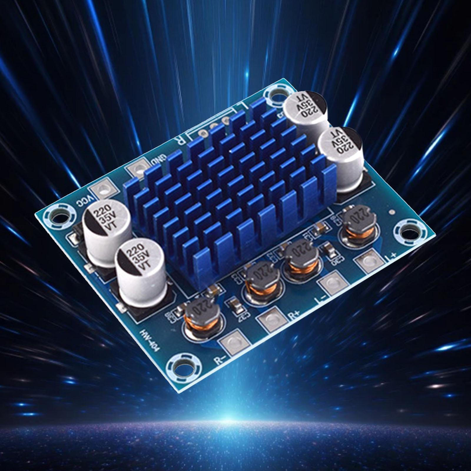 

Digital Stereo Power Amplification Board Module 30W+30W Mini Amp for DIY Audio