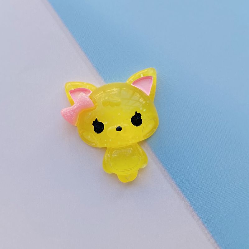 

12Pcs Resin Mixed Bling Cartoon cat Decoration Crafts Flatback Embellishments For Scrapbooking Beads Diy Accessories