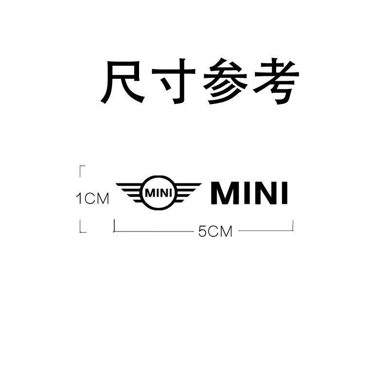 3D Car Badge Metal Creative Stickers Waterproof Decoration Decal For kk1 Mini Cooper One JCW F54 F55 F56 F57 F60 R50 R52 R53 R61 1kk