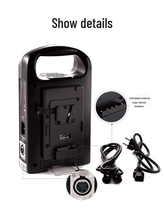 7 Shadow Chen V-port Dual-Channel RL-2KS Battery Charger for Mirrorless Cameras