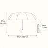 -Themed Folding Umbrella Featuring a Floral Skull Design, Perfect As a Portable Gift for Christmas, Halloween, And Other Festi