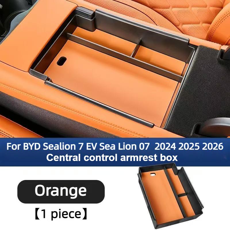 

Car Dashboard Navigation Screen Storage Box, For BYD Sealion 7 EV Sea Lion 07, Interior Accessories, 2025, 2025, 2026