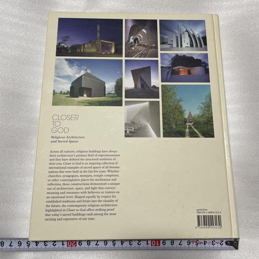 [USED] CLOSER TO GOD Collection of Modern Religious Architecture Foreign Books
