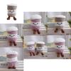Plush Keychain Cute Cartoon Coffee Cup Pendant With Pp Cotton Filling For Bag Decor And Gift