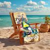 Personalized customized proof beach towel with Gravity Falls pattern - soft, absorbent,quick-drying,perfect swimming,camping&bathing