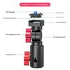 Secure 1/4 Inch / 3-Claw Thread Aluminum Alloy Adapter Base For Universal Tripods Light Stand Camera Mount