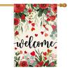 Valentines Day Rose Owers House Ag 28 X 40 Inch Double Sided, Oral Love OOV IIC
