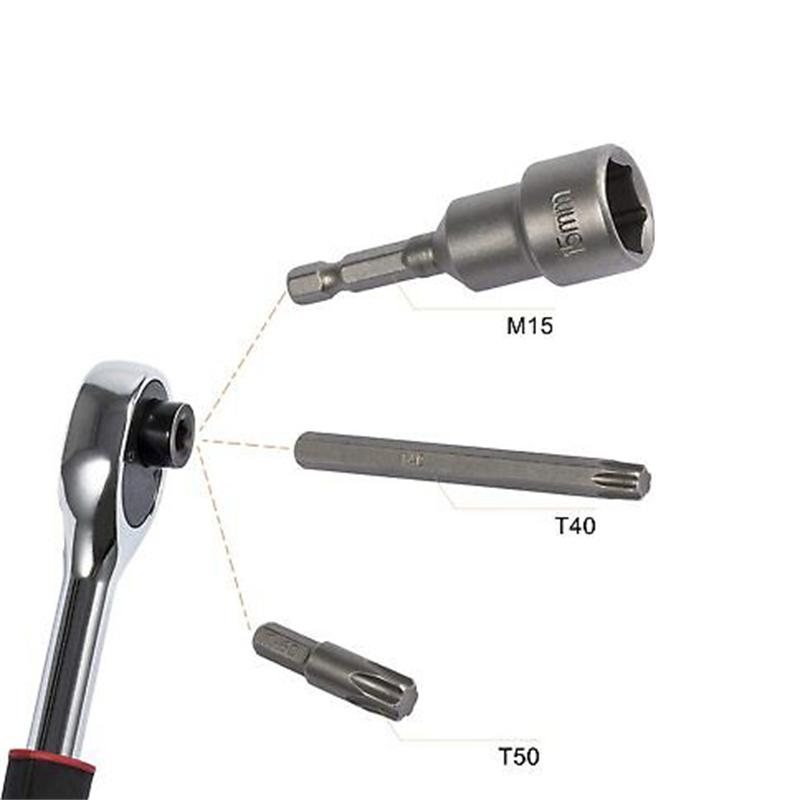 Kit di Attrezzi Torx per la Rimozione del Hard Top e delle Porte, Set di Chiavi di Rimozione per Jeep Wrangler Jl JK Rubicon Sahara Sport 2007-