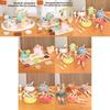 Wooden Afternoon Tea Cookies Cups Tableware Set Children Toys For Imaginative Pretend Play
