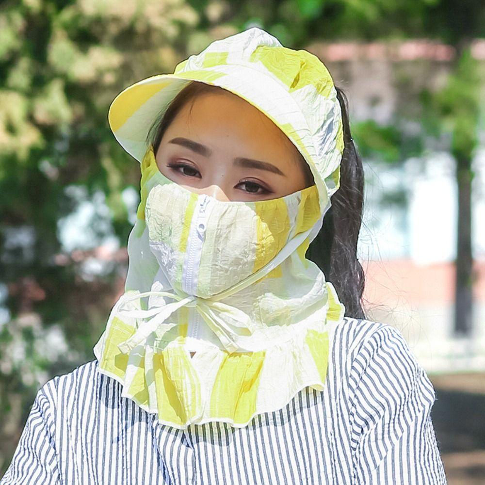 

Face And Neck Tea Picking Hat Ear Flap Sunscreen Hat Fashion Sun Hat