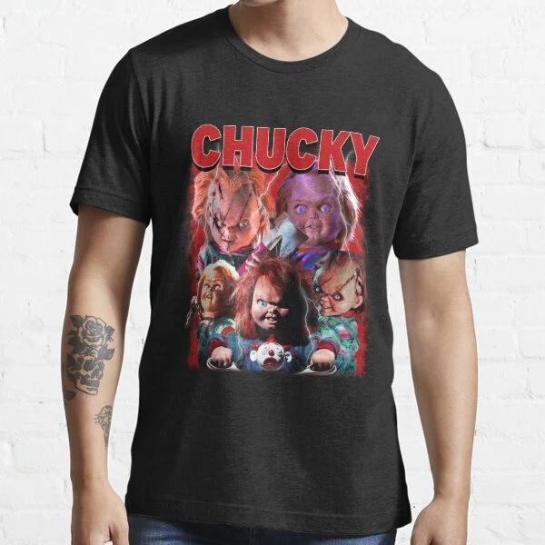 

Halloween Film Movie Funny Horror Childs Play T Shirt For Chucky Fans 4XL