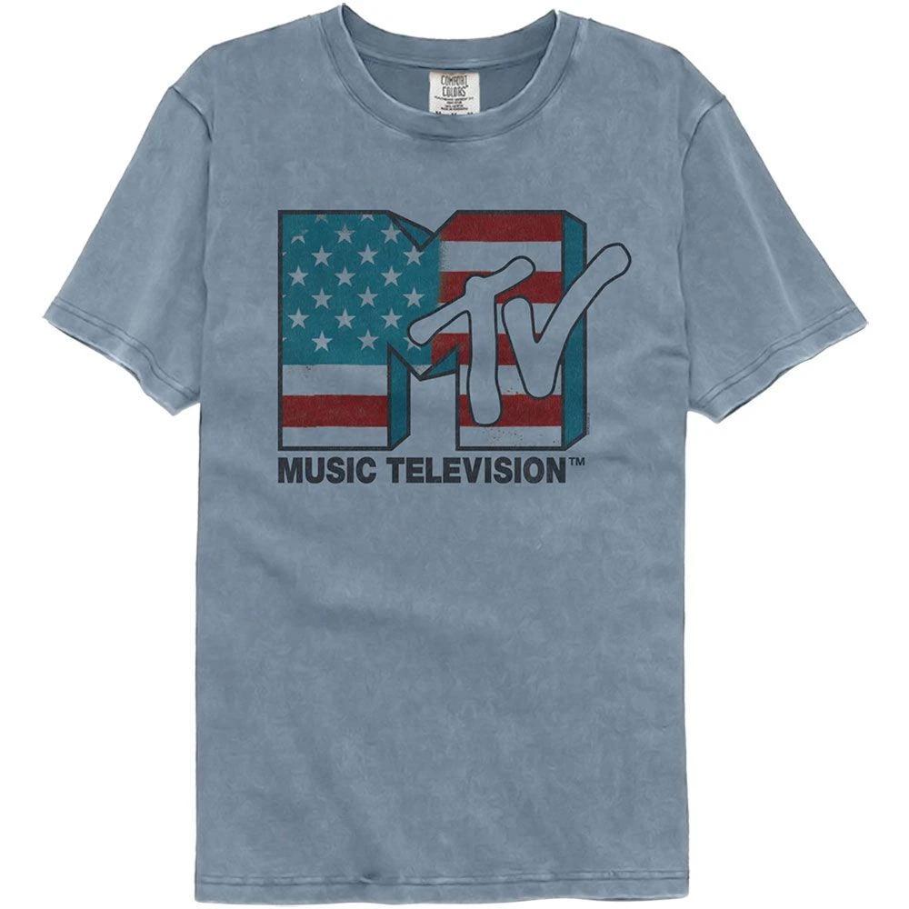 MTV Logo Comfort Colors TV Shirt 140
