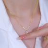 Fully-drilled Personality Brilliant Necklace for Women's New Temperament Versatile Collarbone Chain
