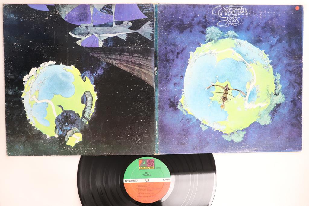 LP Record YES Fragile SD7211 ATLANTIC 1974 US Rock Used