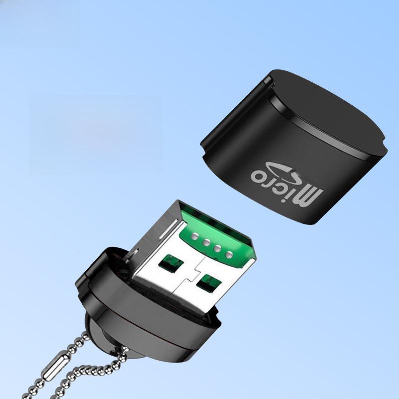 Baitong Mini Micro SD/TF-kortleser for Mobil, PC eller Bilhøyttaler.