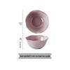 ZISIZ Elegant French Style Ceramic Rice Bowl Set