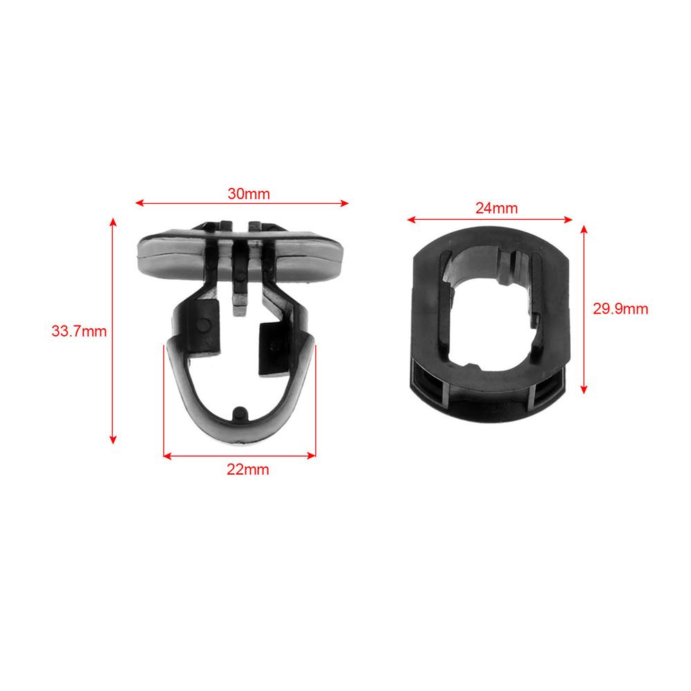 50x Side Skirt Trim Retainer Clips For BMW 320 730  X1 X3 X5 X6 Z4 Mercedes Benz
