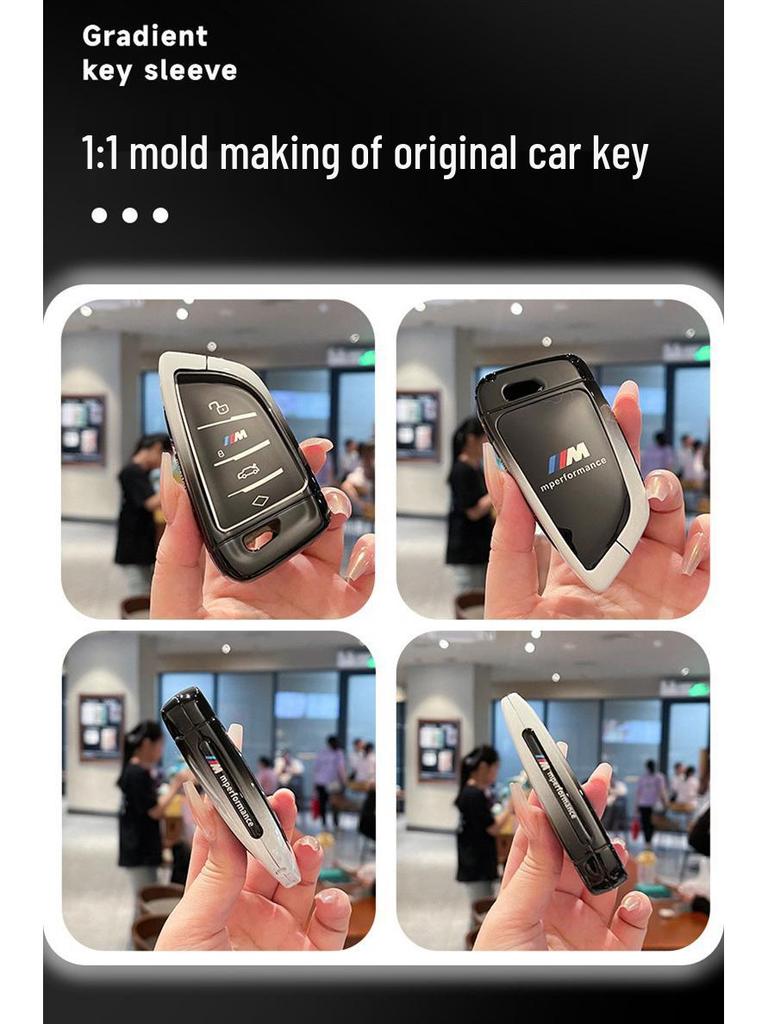 Full Wrap Key Case for BMW 3, 5, 6, 7 Series & iX3