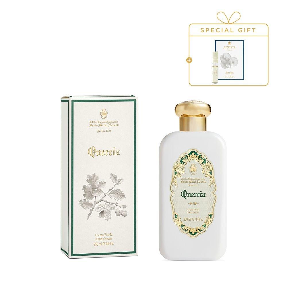 Santa Maria Novella Crema Fluida Light Package Quercia (+Perfume 2ml)