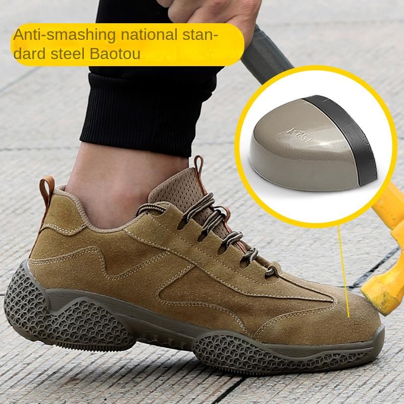 

Обувь для защиты от ударов, проколов, электросварки, защиты труда, защитная обувь с кевларовой подошвой и стальным мешком 46