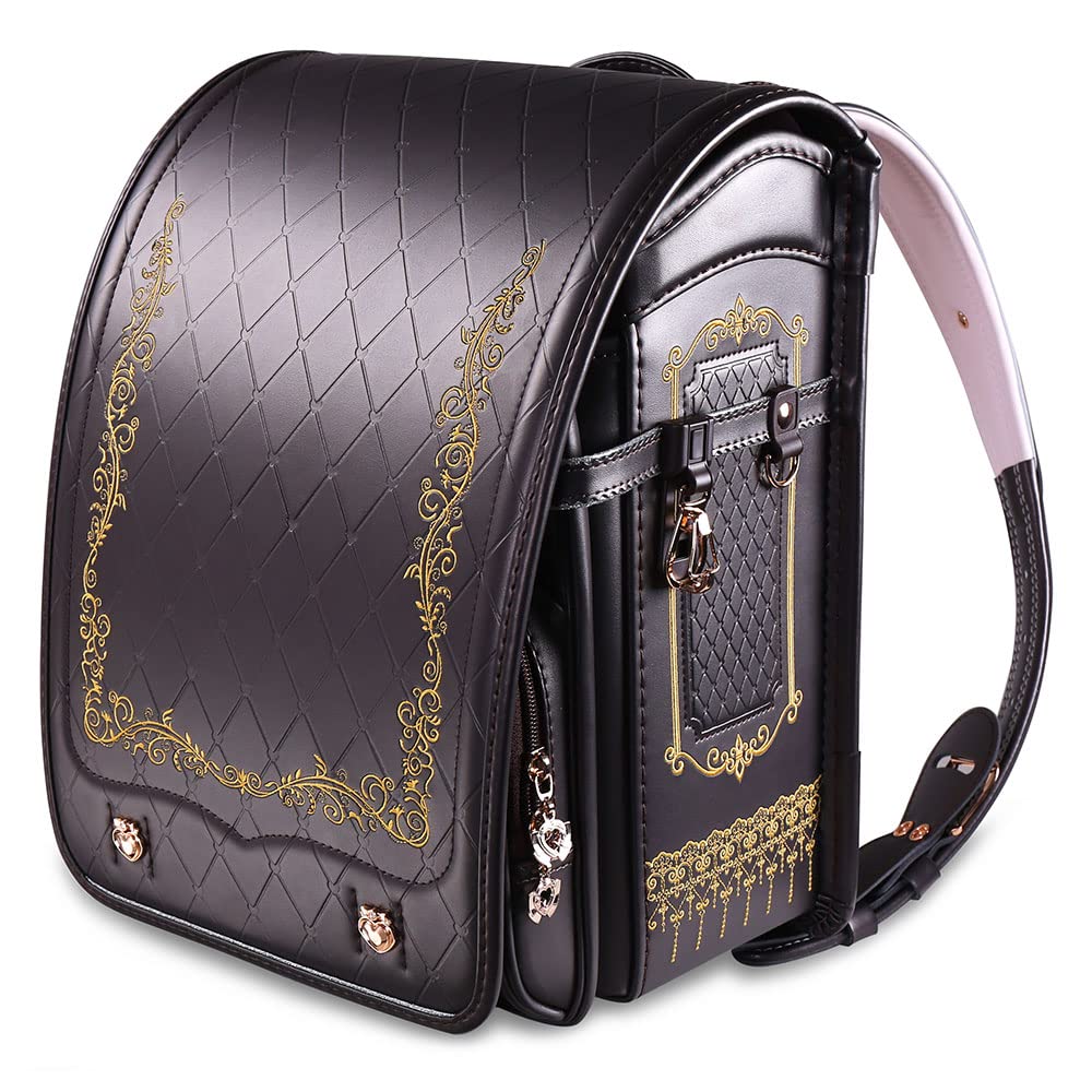 

Fluoro School Школьный Автоматический Рюкзак A4 Коричневый для Девочек, Рюкзак для Мальчиков, Гарантия 7 лет, Замок, Плоский, Кулон,