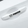 2025 Hot 4Pcs Car Logo Car Door Handle Anti Scratches Stickers For MAZDA 2 3 6 ATENZA 3 BK BL 5 CR CW 6 II GH CX-7 ER MX-5 NC Ca