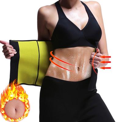 Guaina Sport Fitness Modellazione Vita Cintura Sudore Sauna Velcro Guaina Fascia Addominale Postparto