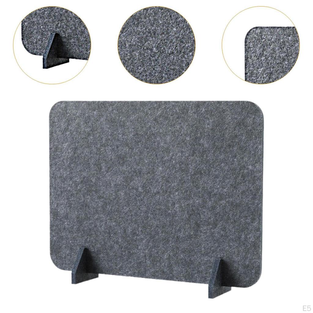 Acoustic Desk Divider with Support Feet Freestanding,Soundproof,Furniture Partition,Desk Privacy