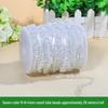 ABS Faux Pearl Beaded Chain - 8MM DIY Wedding & Festive Decor Accessories