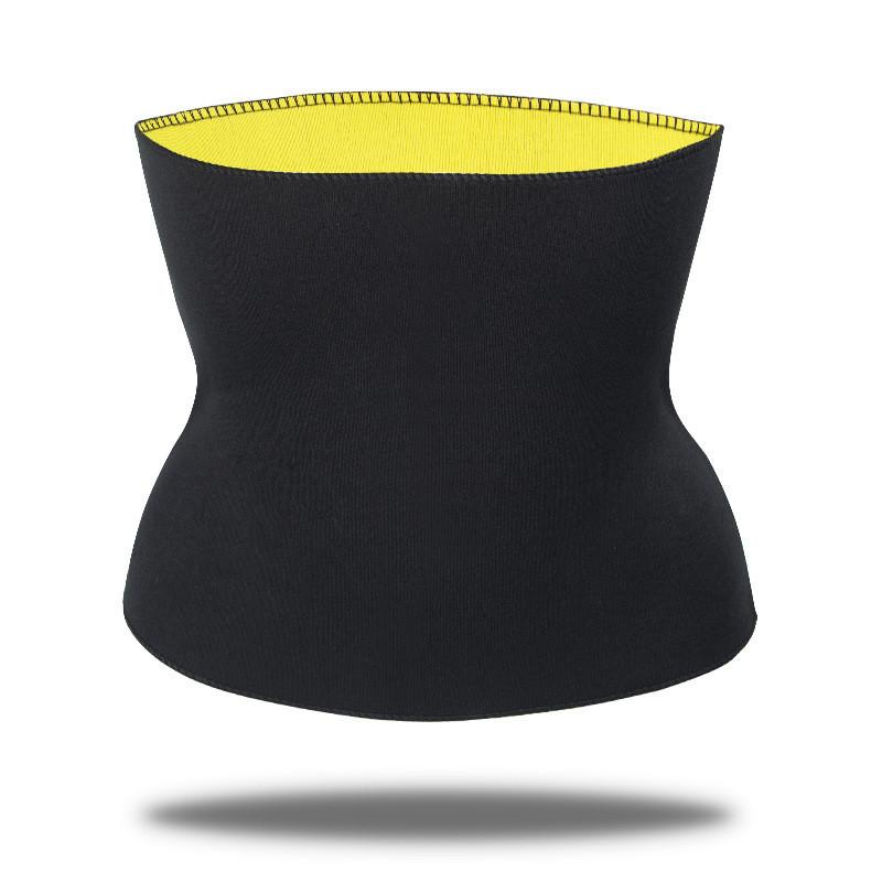 Neoprene Yoga Shorts With Waist Belt For Body Management And Shaping