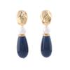 European Vintage Pearl Drop Earrings: Elegant Resin Design for Women