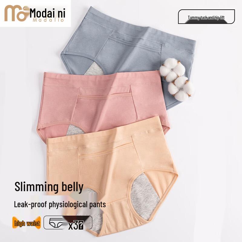 Modal High-Waist Leak-Proof Period Underwear
